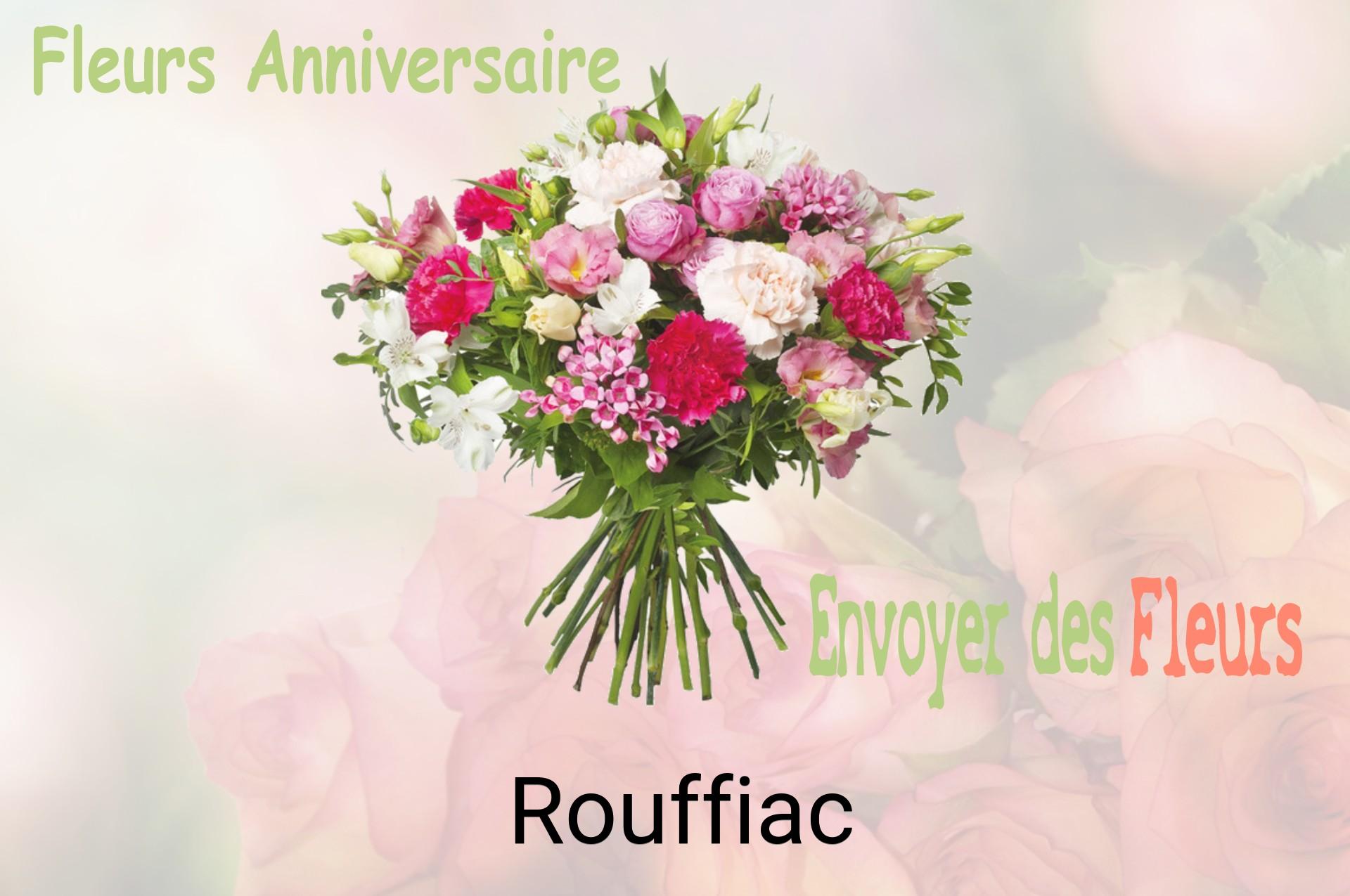 Bouquet de fleurs d’anniversaire livré à Rouffiac